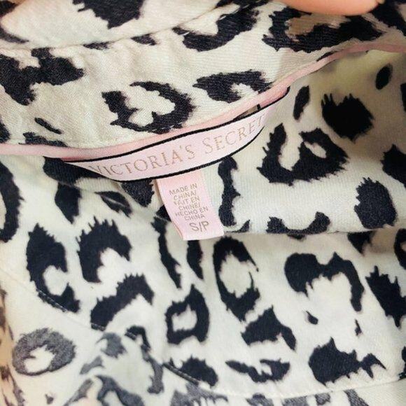 Victoria’s Secret Leopard Pajama Sleep Shirt Womens Small - Picture 6 of 7